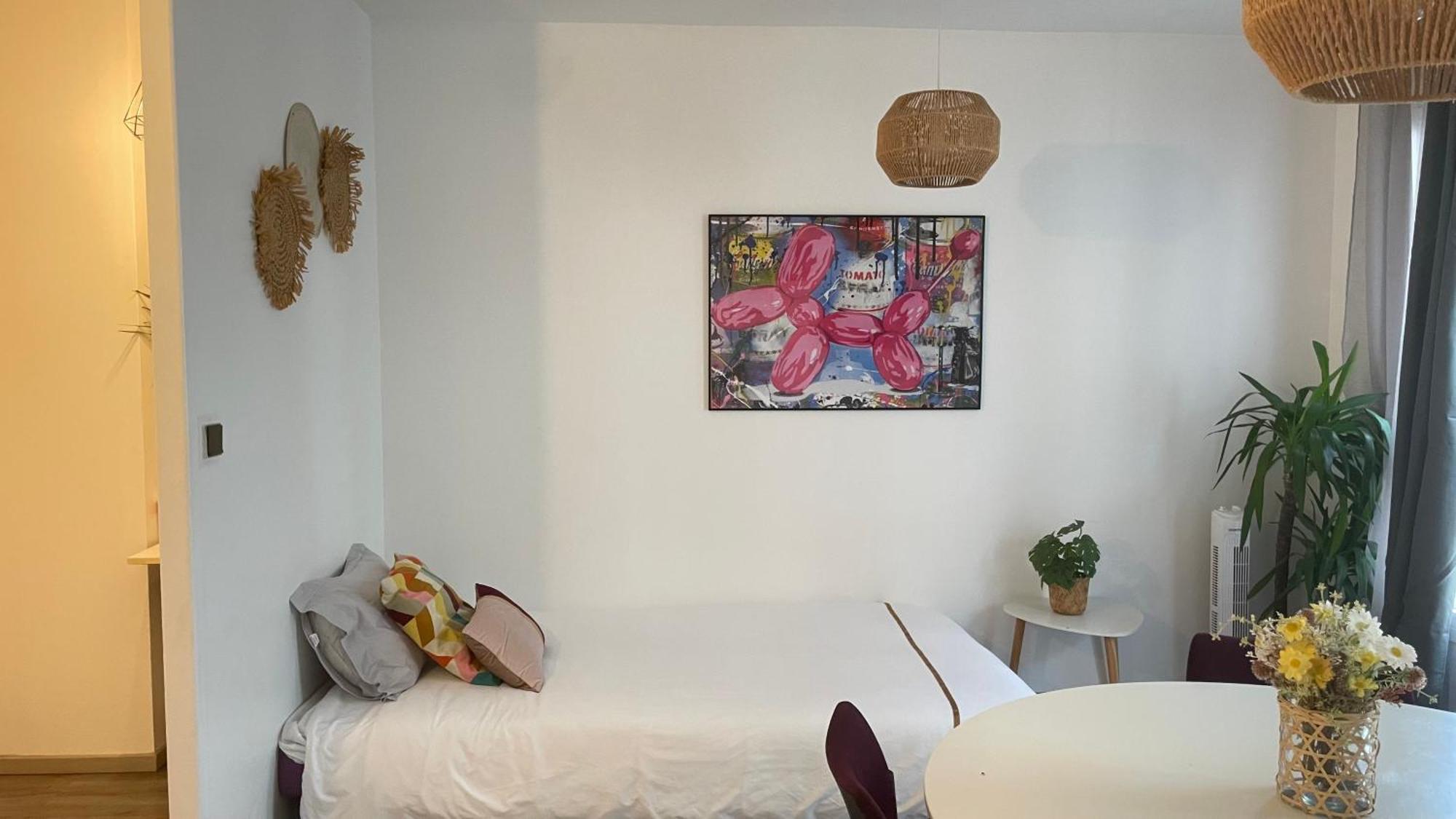 Ferienwohnung Le Pinky Bird - Paris 19 Exterior foto