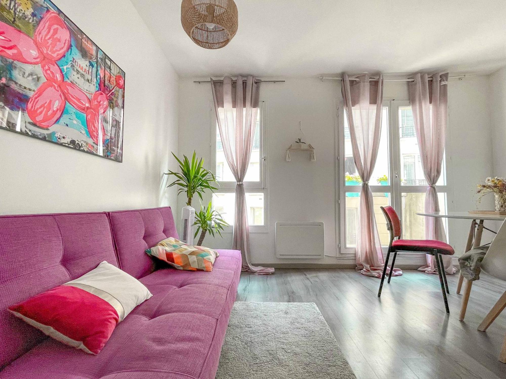 Ferienwohnung Le Pinky Bird - Paris 19 Exterior foto